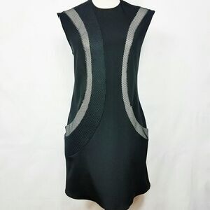 AS by DF Little Black Scuba Dress with Pockets